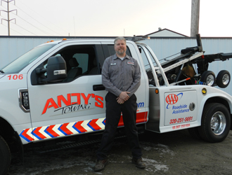 joe with andys towing