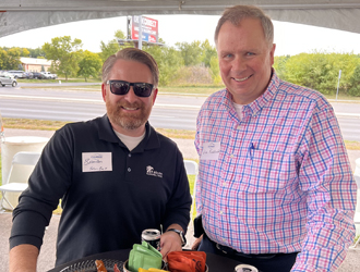 Jim and Brandon Business After Hours