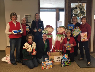 ROCORI Food Shelf and Toy Store Donation