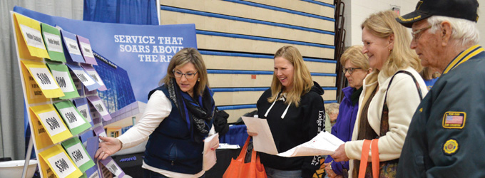 Paula at Foley Business Expo